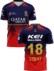 RCB 2025 Men's Official Match Jersey