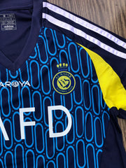 AL NASSR AWAY PLAYER VERSION JERSEY 24/25 WITH RONALDO 7