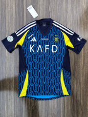 AL NASSR AWAY PLAYER VERSION JERSEY 24/25 WITH RONALDO 7