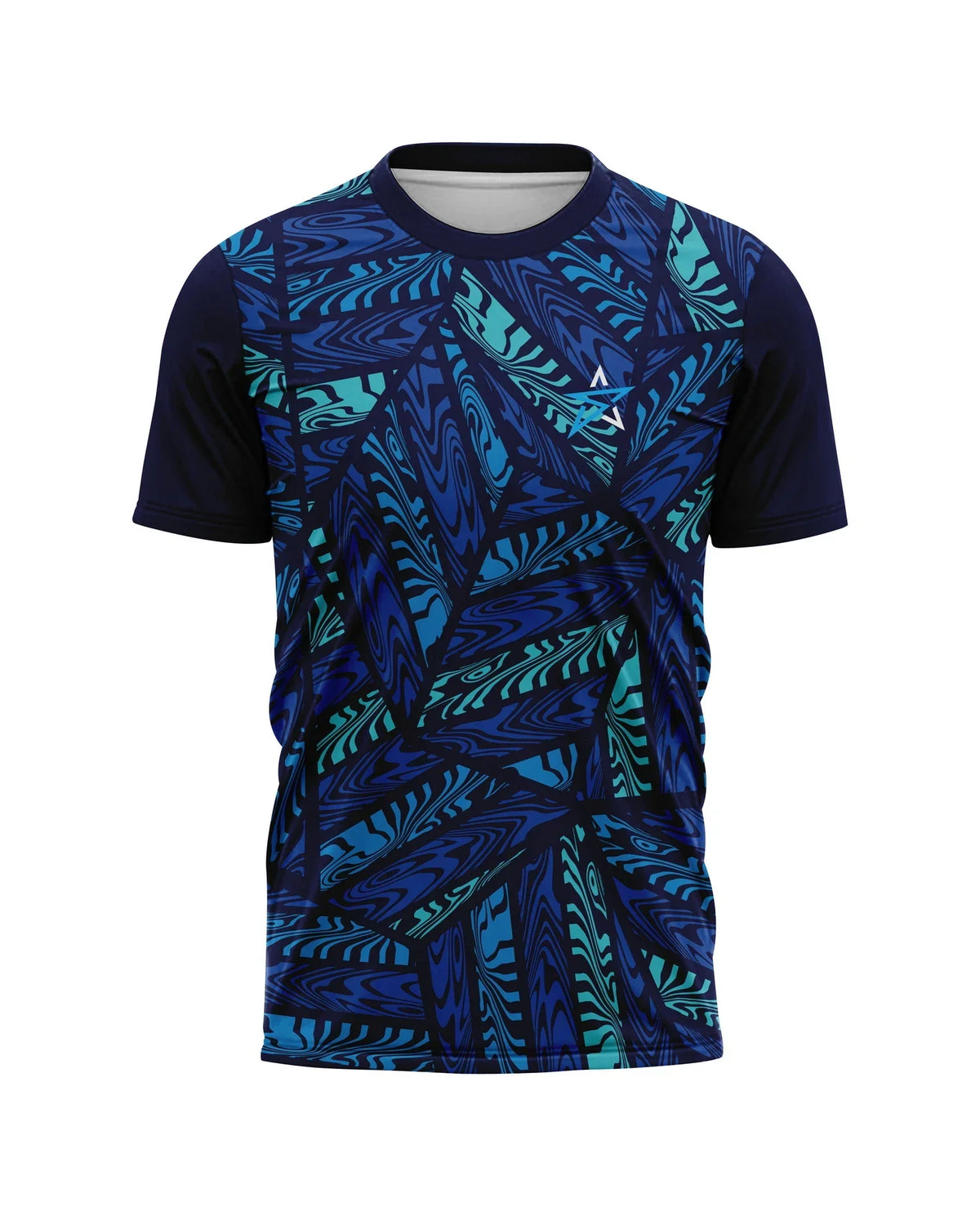 Aqua Stripe T- Shirt