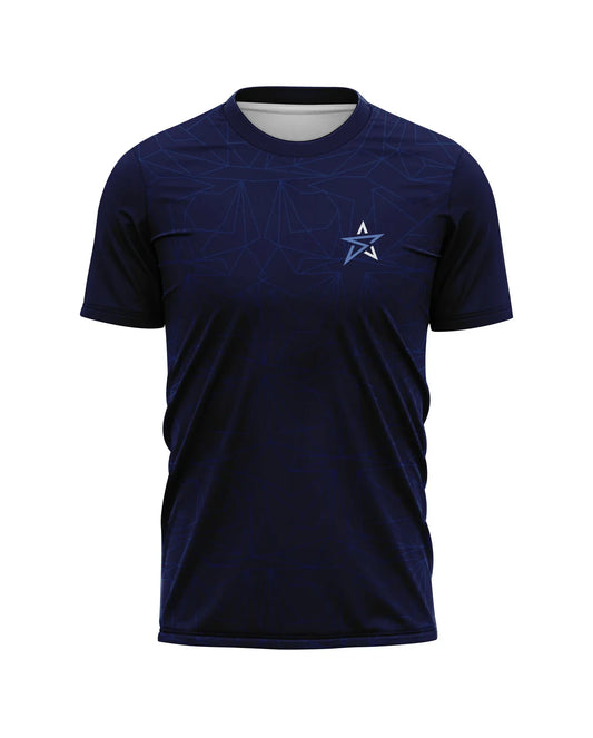 Deep Blue Sporty T- Shirt