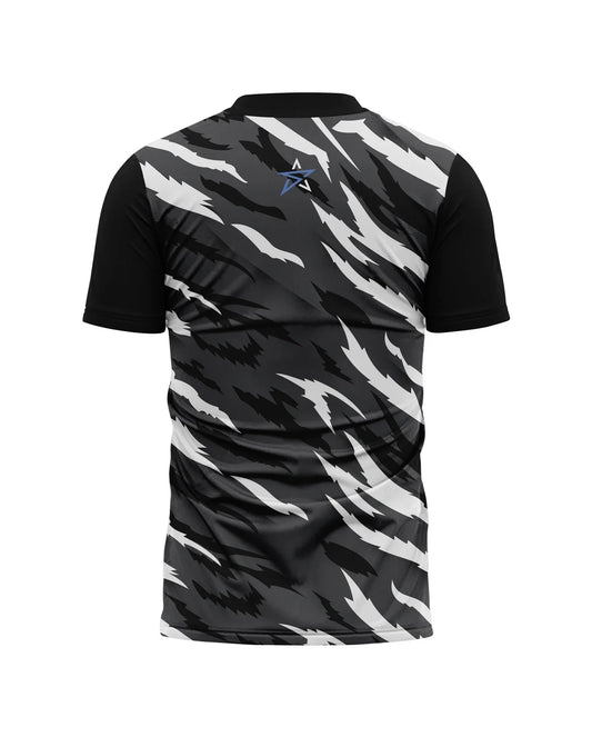 Grey Tiger Print Men’s T-Shirt
