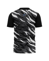 Grey Tiger Print Men’s T-Shirt