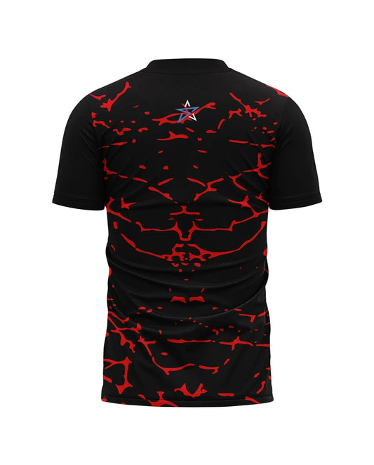 Red Line Elegance T-Shirt