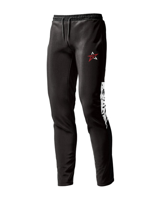 Red Net Star Trousers