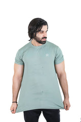 Sea Green Statement T- Shirt