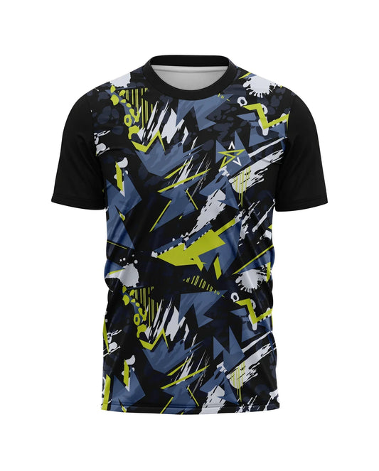 Sport Abstract Biker Shirt