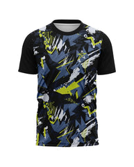 Sport Abstract Biker Shirt