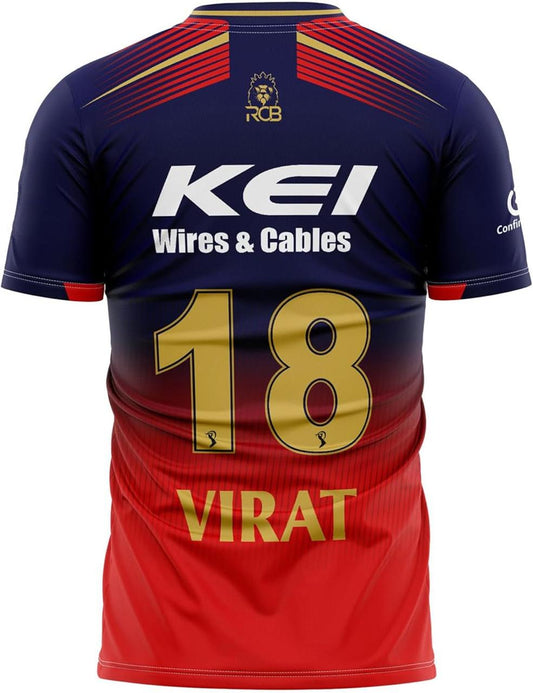 RCB 2025 Men's Official Match Jersey