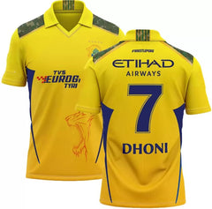 CSK 2025 Men's Official Match Jersey