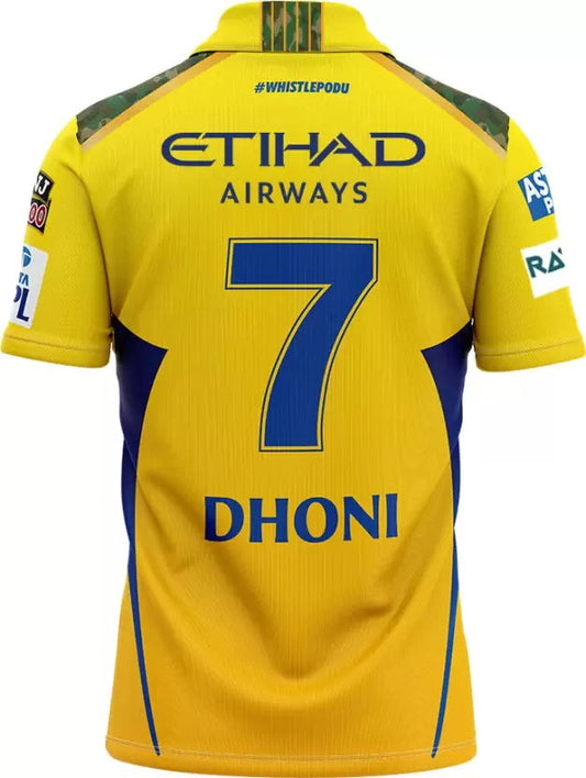 CSK 2025 Men's Official Match Jersey