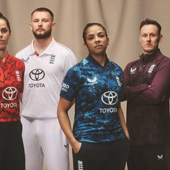 England Cricket ODI Men's Pro Short Sleeve Shirt 25/26
